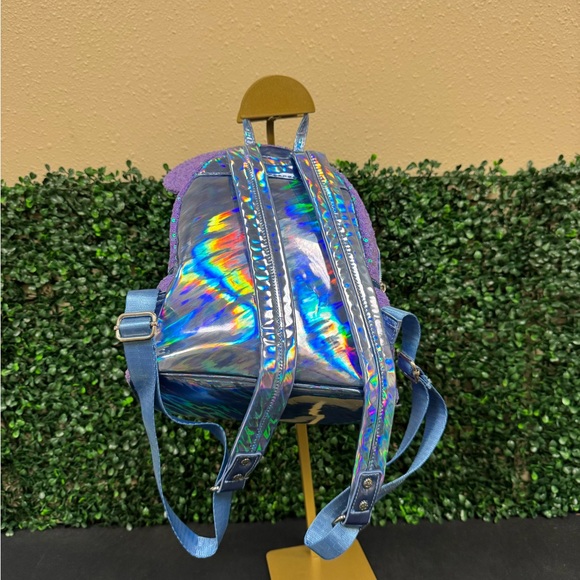 disney minnie mouse sequin celebration mini backpack LOUNGEFLY DISNEY MINNIE MOUSE SEQUIN CELEBRATION MINI BACKPACK